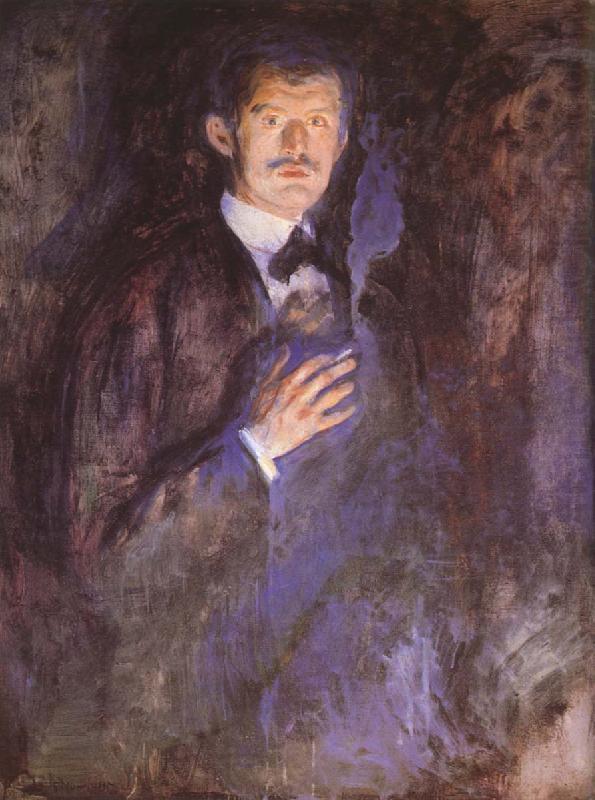 Self-Portrait, Edvard Munch